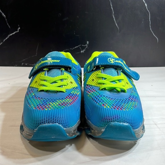 Shinmax Other - Shinmax  Classic Kid’s Sneakers Blue/Yellow sz 4